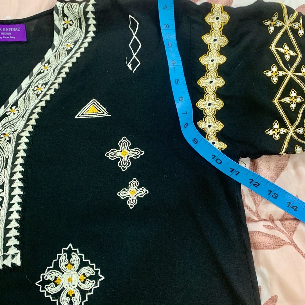 Sana Safinaz Black Dress - Picture 11 of 13